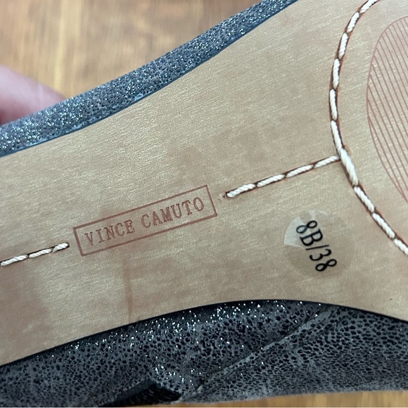 Vince Camuto Heeled Boots with Glittery Toe Caps - Picture 11 of 12